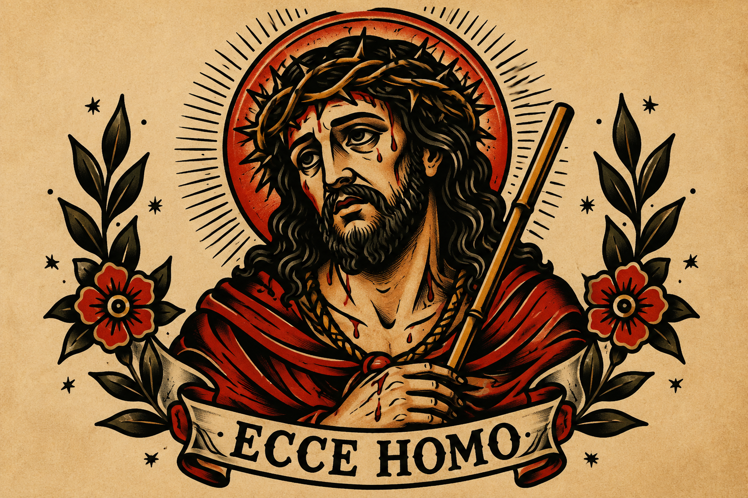 Ecce Homo: o significado por trás de uma das tatuagens sacras mais fortes